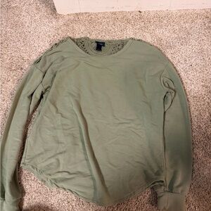 Daytrip Olive Long Sleeve Top